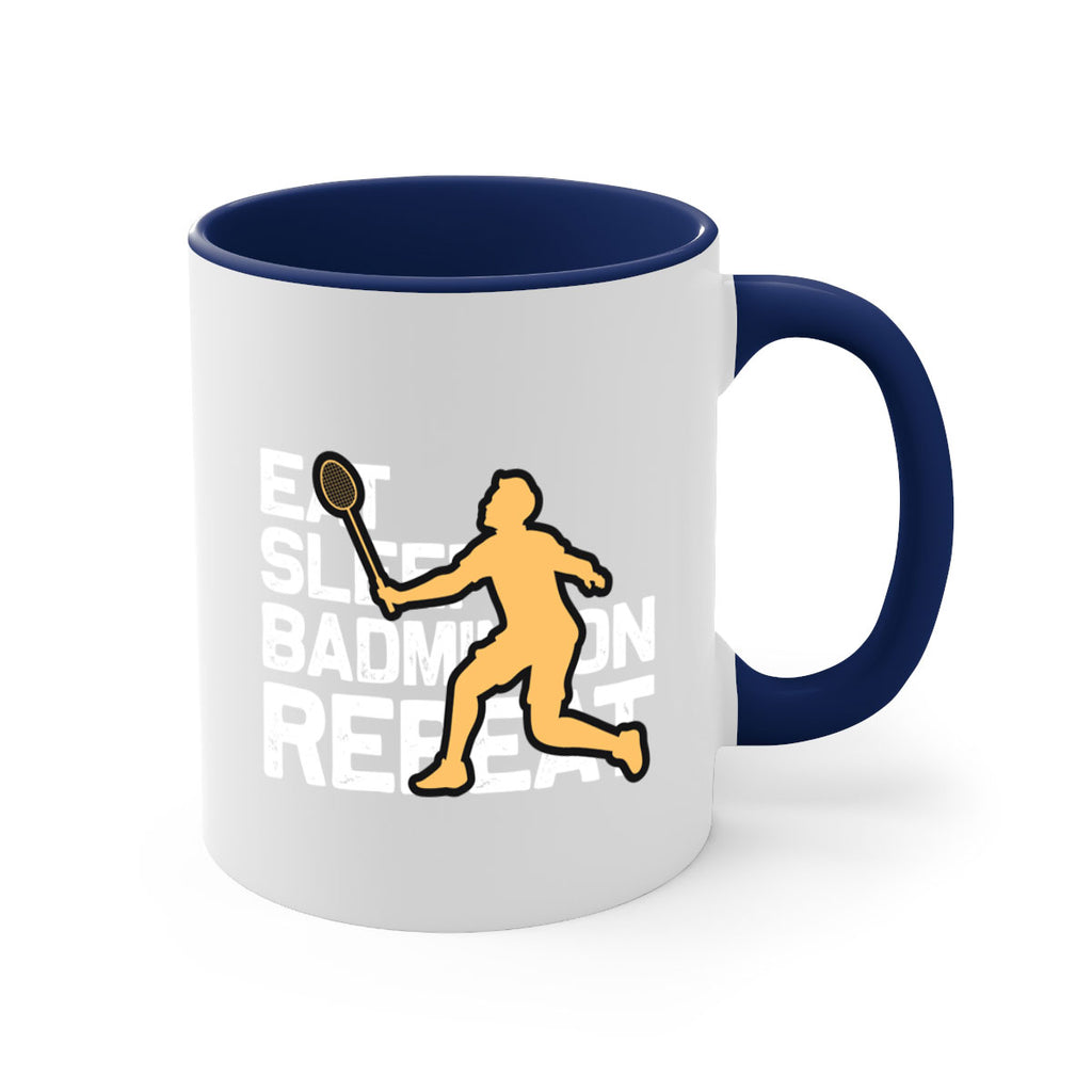 Eat 1286#- badminton-Mug / Coffee Cup