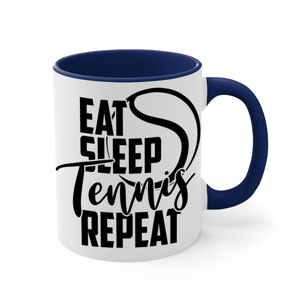 Eat Sleep Tennis Repeat 1292#- tennis-Mug / Coffee Cup