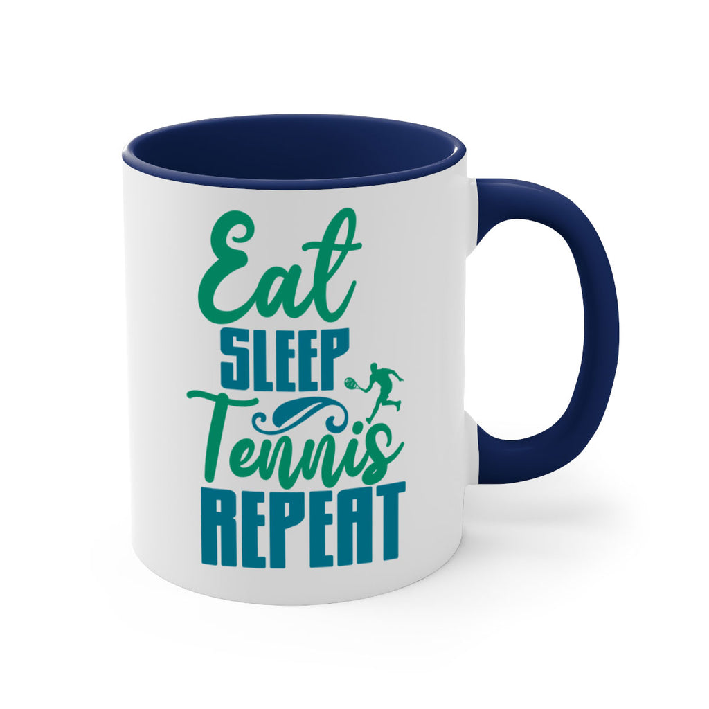 Eat Sleep Tennis Repeat 1306#- tennis-Mug / Coffee Cup