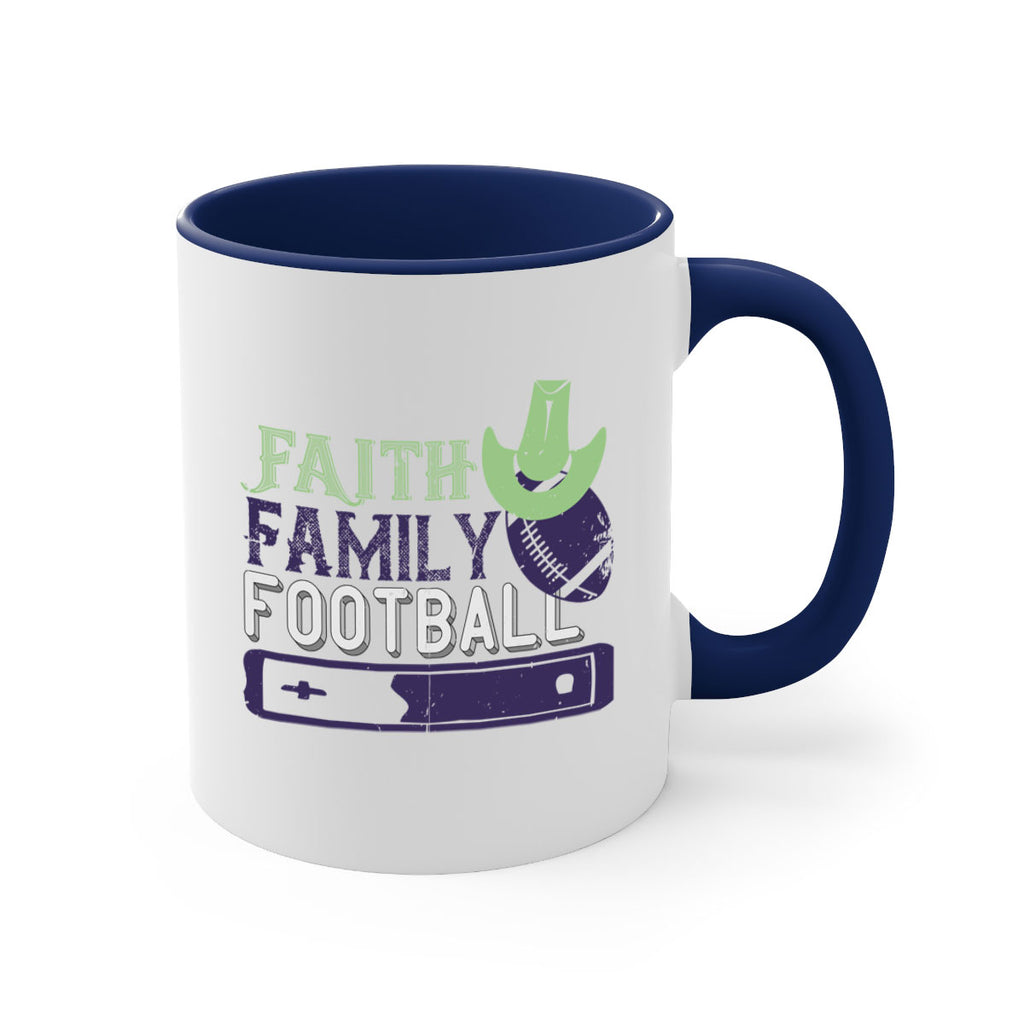 Faith family football 1258#- football-Mug / Coffee Cup