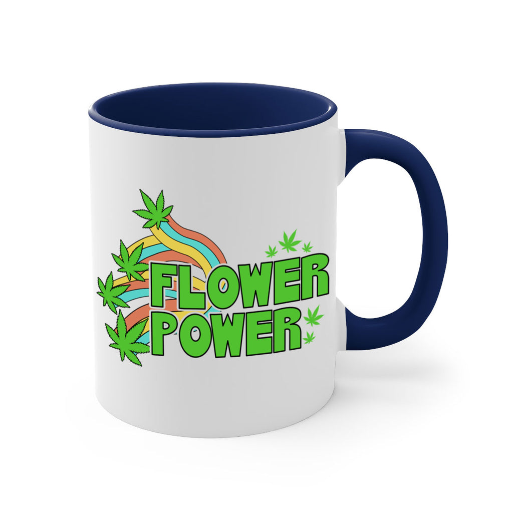 Flower Power Cannabis leaf 86#- marijuana-Mug / Coffee Cup