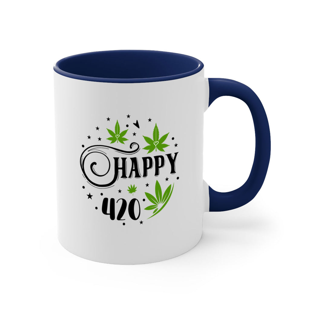 Happy 420 101#- marijuana-Mug / Coffee Cup