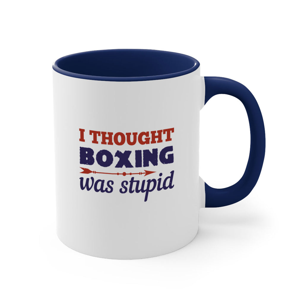 I thought boxing was stupid 2045#- boxing-Mug / Coffee Cup