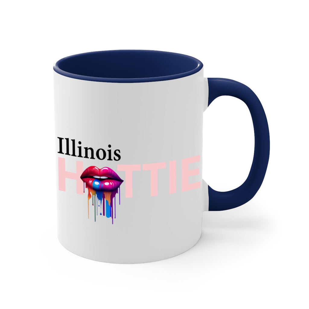 Illinois Hottie with dripping lips 13#- Hottie Collection-Mug / Coffee Cup