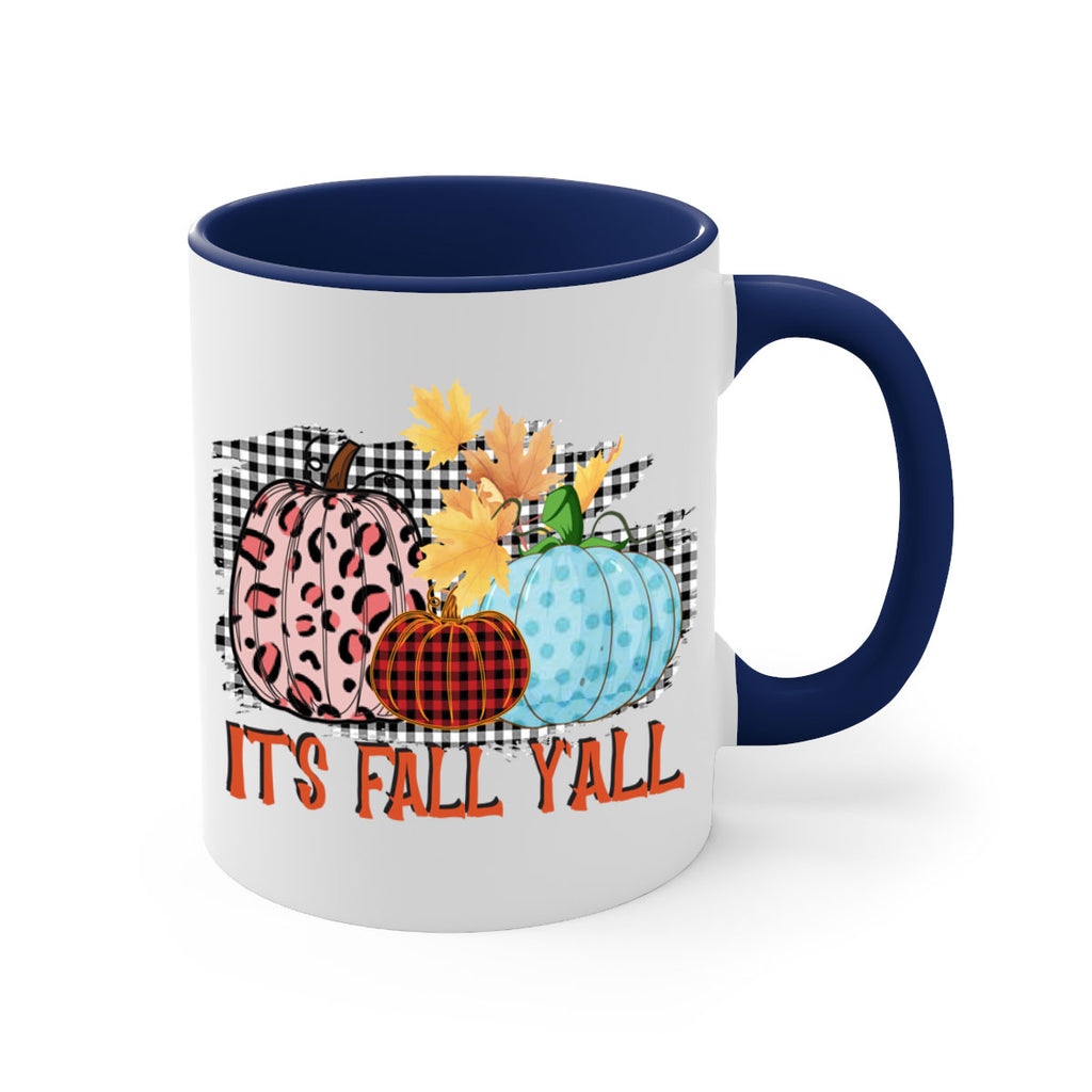 Its Fall Yall Design 371#- fall-Mug / Coffee Cup