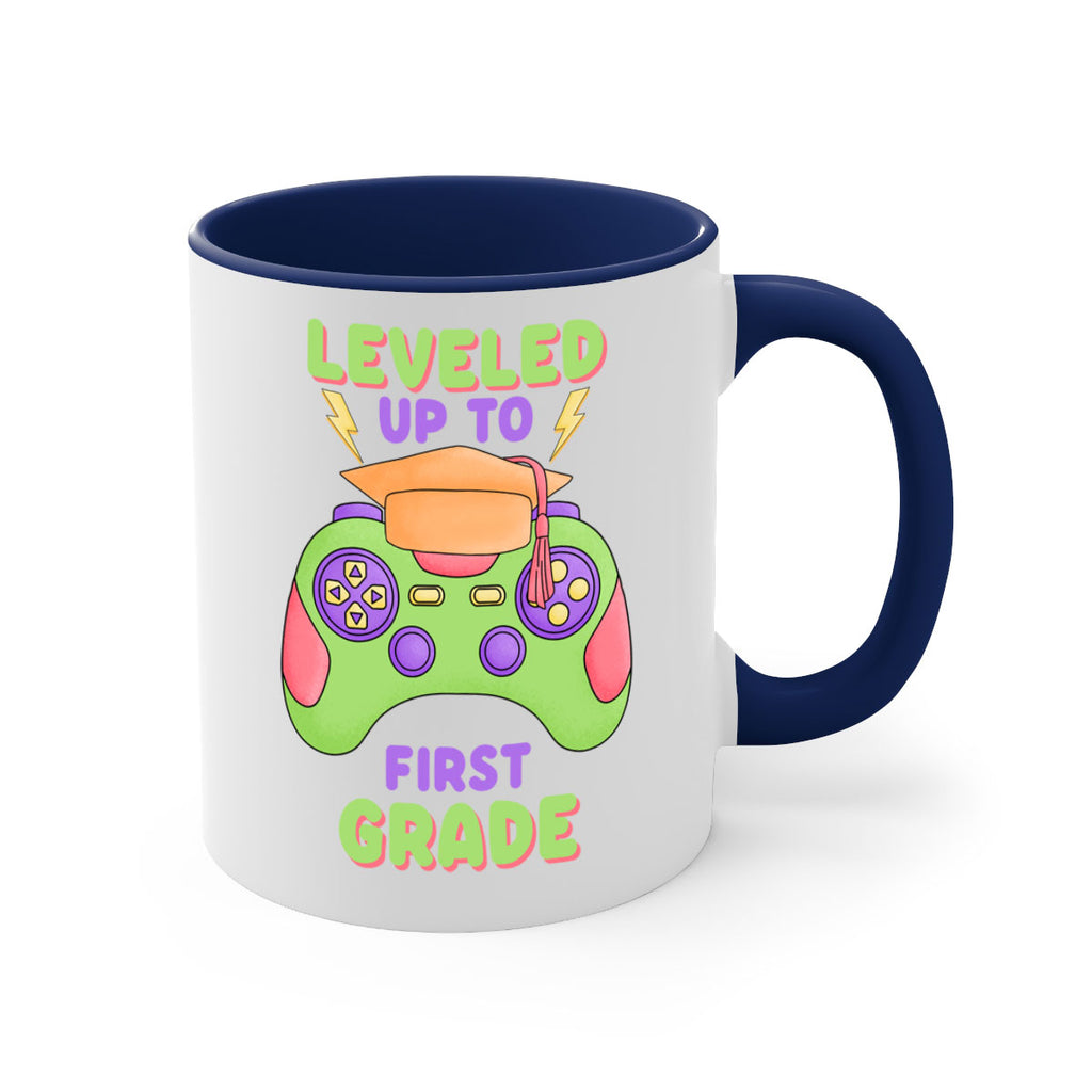 Leveled up to 1st Grade 10#- First Grade-Mug / Coffee Cup
