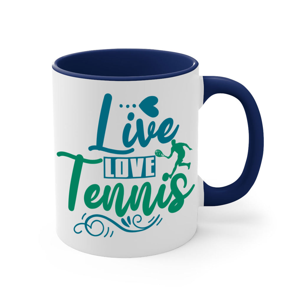 Live Love Tennis 816#- tennis-Mug / Coffee Cup