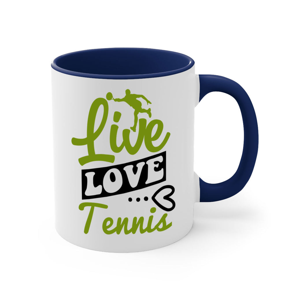 Live Love Tennis 829#- tennis-Mug / Coffee Cup