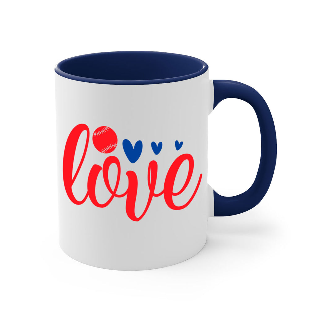 Love 2052#- baseball-Mug / Coffee Cup