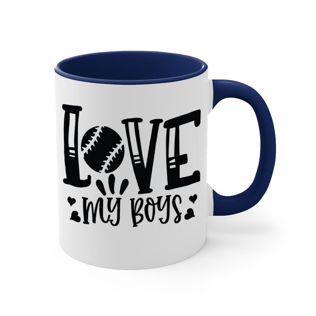 Love My Boys 2053#- baseball-Mug / Coffee Cup