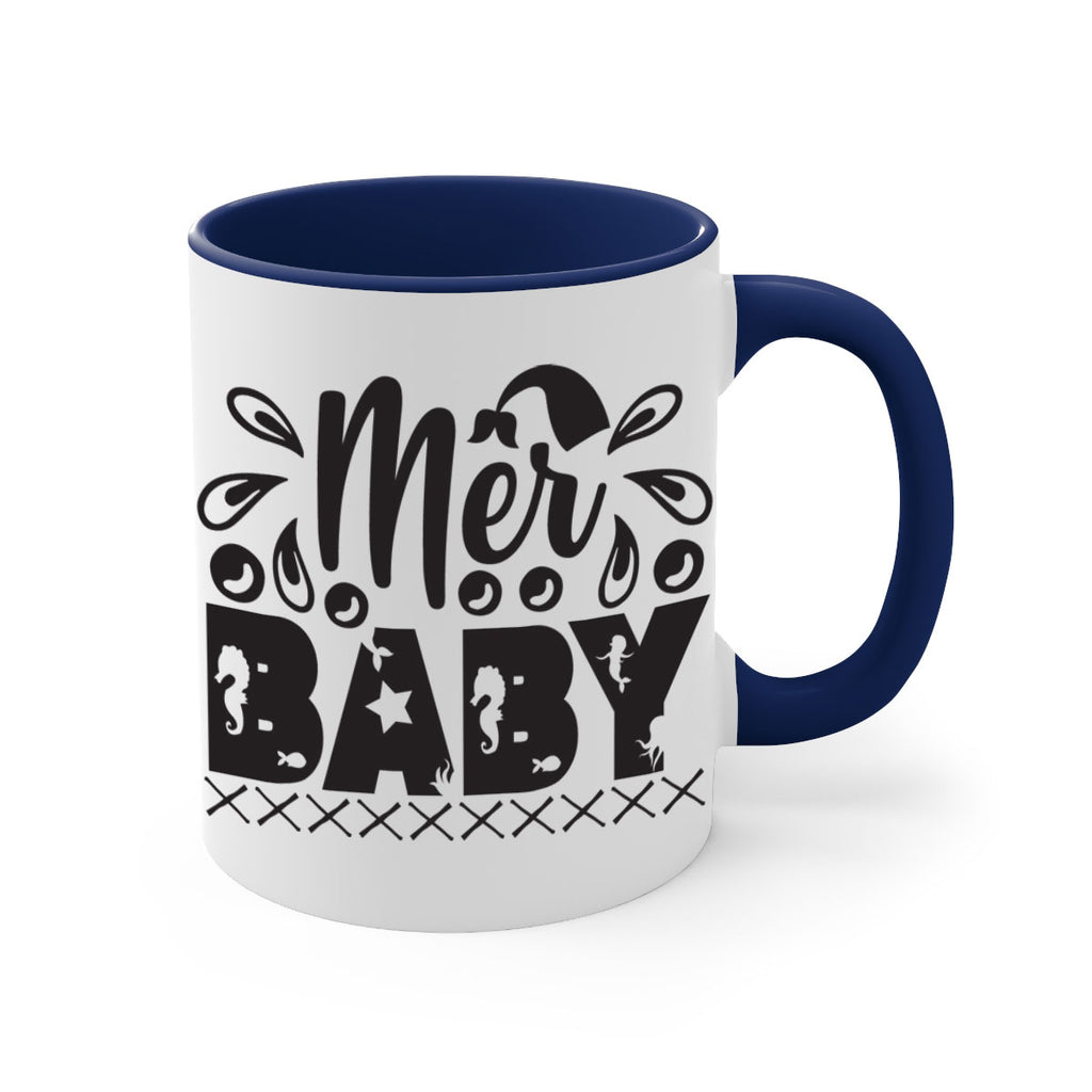 Mer baby 348#- mermaid-Mug / Coffee Cup