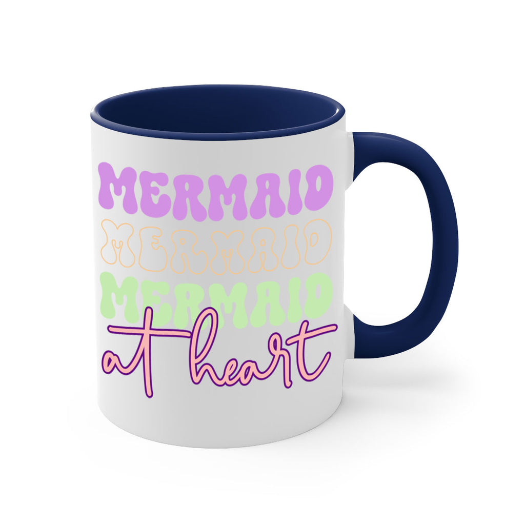 Mermaid At Heart 394#- mermaid-Mug / Coffee Cup