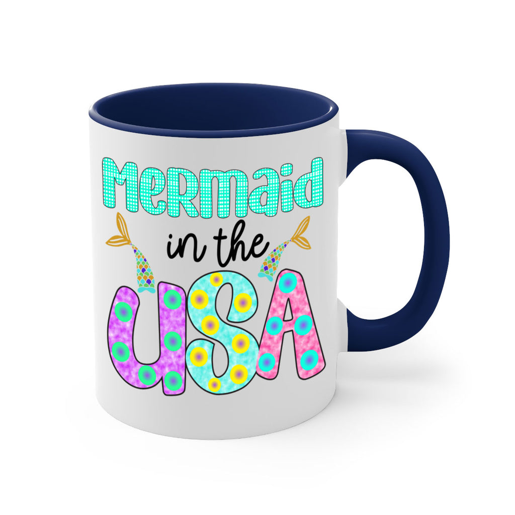 Mermaid In The Usa 421#- mermaid-Mug / Coffee Cup
