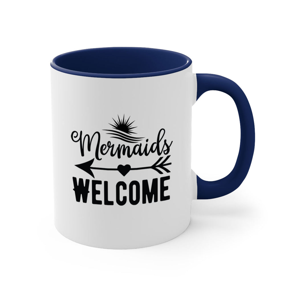 Mermaids Welcome 500#- mermaid-Mug / Coffee Cup
