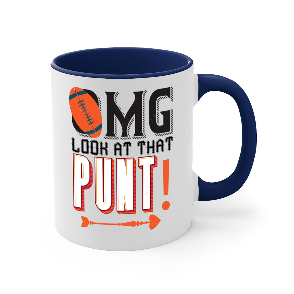 Omg look at that punt 616#- football-Mug / Coffee Cup
