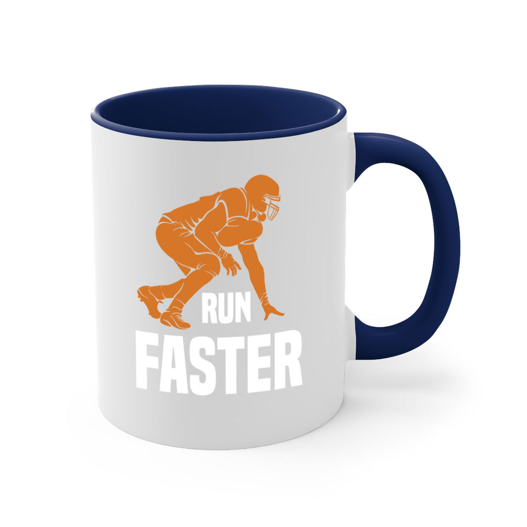 Run 548#- football-Mug / Coffee Cup