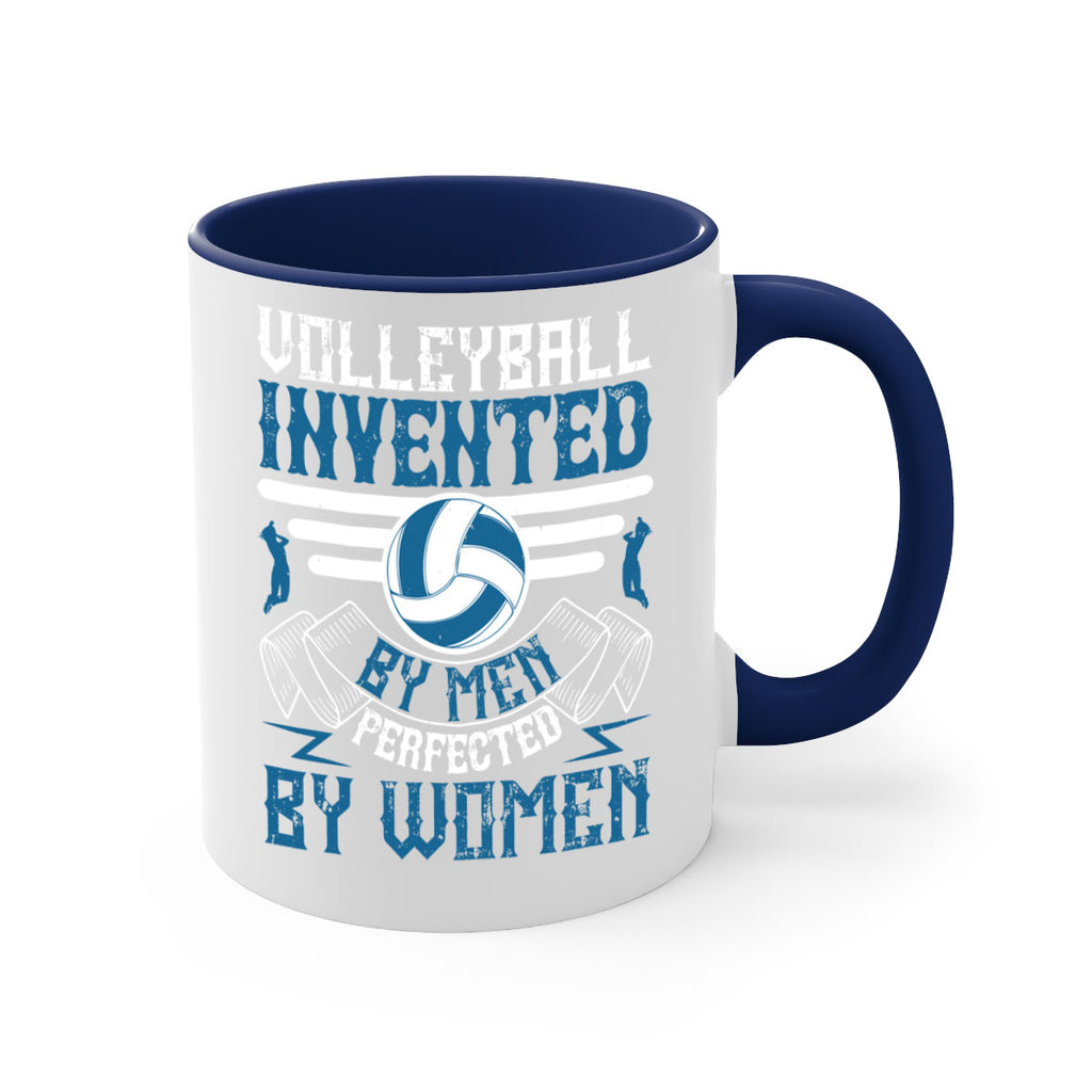 Volleyball invented by men perfected by women Style 118#- volleyball-Mug / Coffee Cup