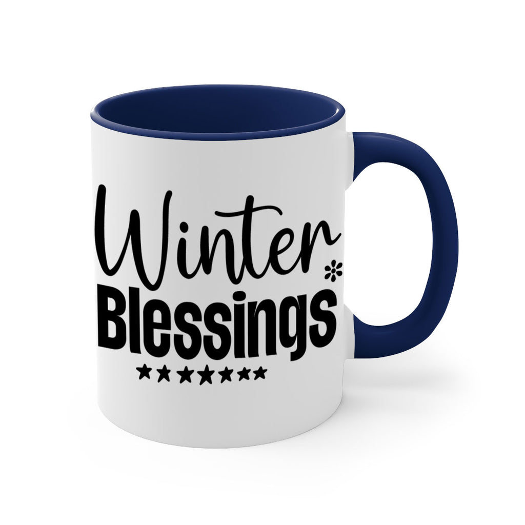 Winter Blessings497#- winter-Mug / Coffee Cup