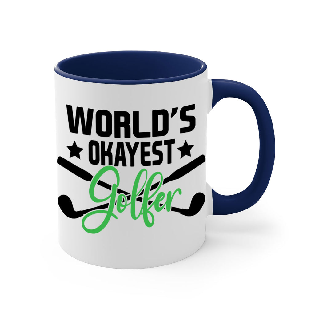 Worlds okayest golfer 27#- golf-Mug / Coffee Cup
