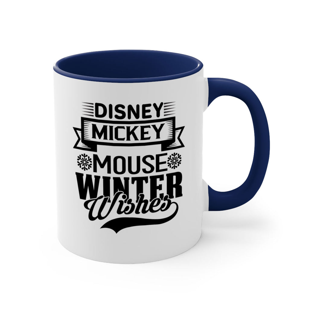 disney mickey mouse winter wishes 93#- winter-Mug / Coffee Cup