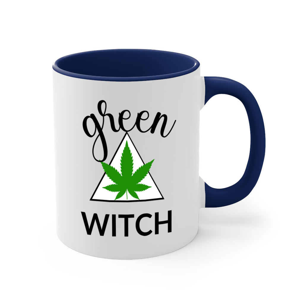 green cannabis with 98#- marijuana-Mug / Coffee Cup