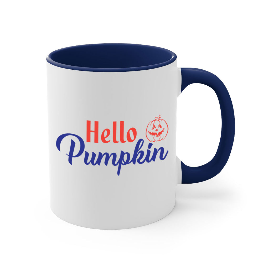 hello pumpkin 288#- fall-Mug / Coffee Cup