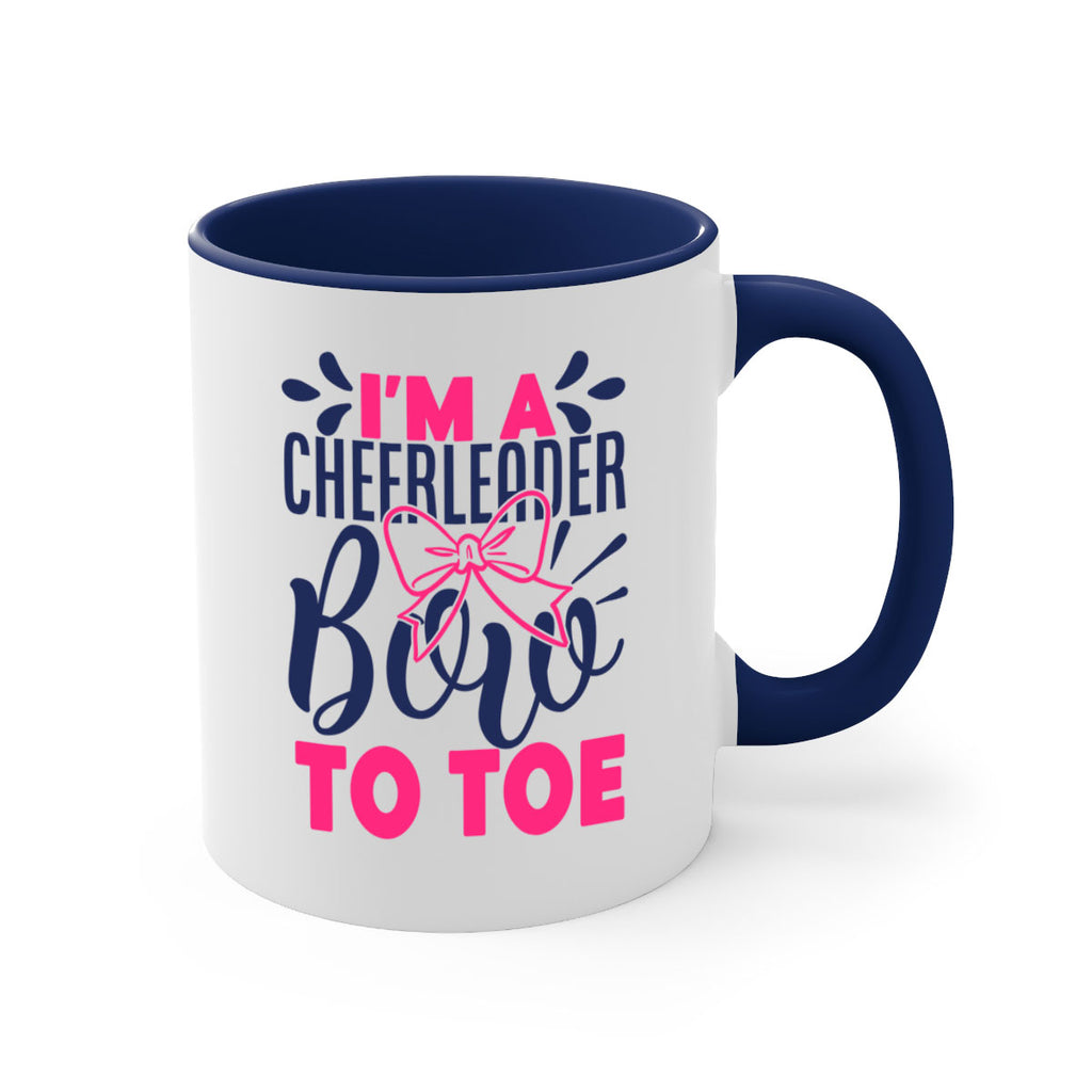 im a cheerleader bow to toe 1742#- cheer-Mug / Coffee Cup