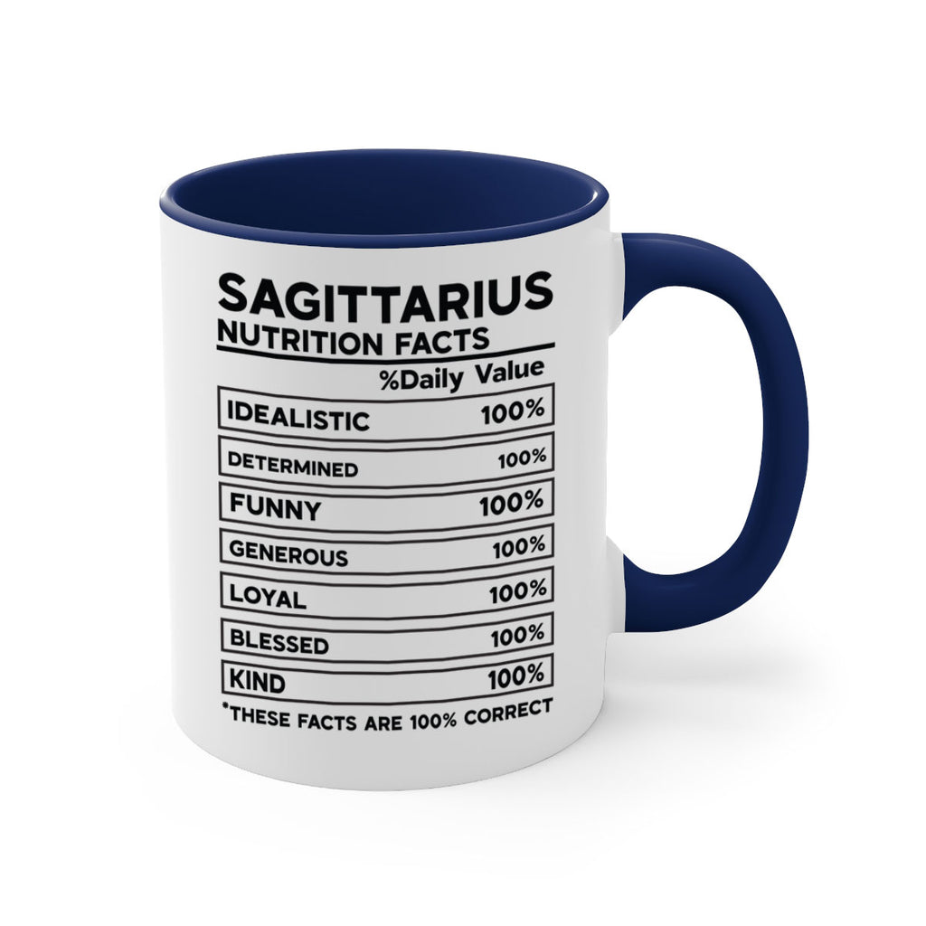 sagittarius Nutrition Facts 400#- zodiac-Mug / Coffee Cup
