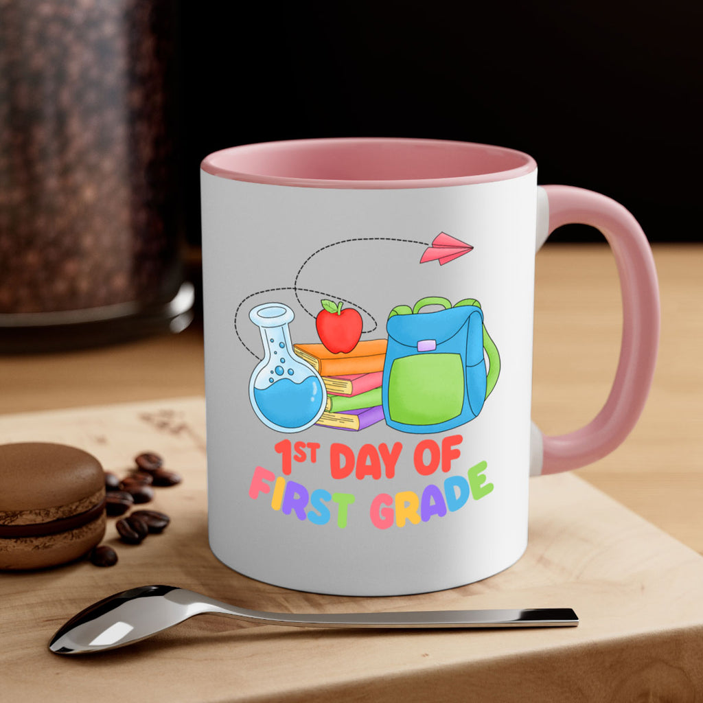 1st day of 1st Grade 27#- First Grade-Mug / Coffee Cup