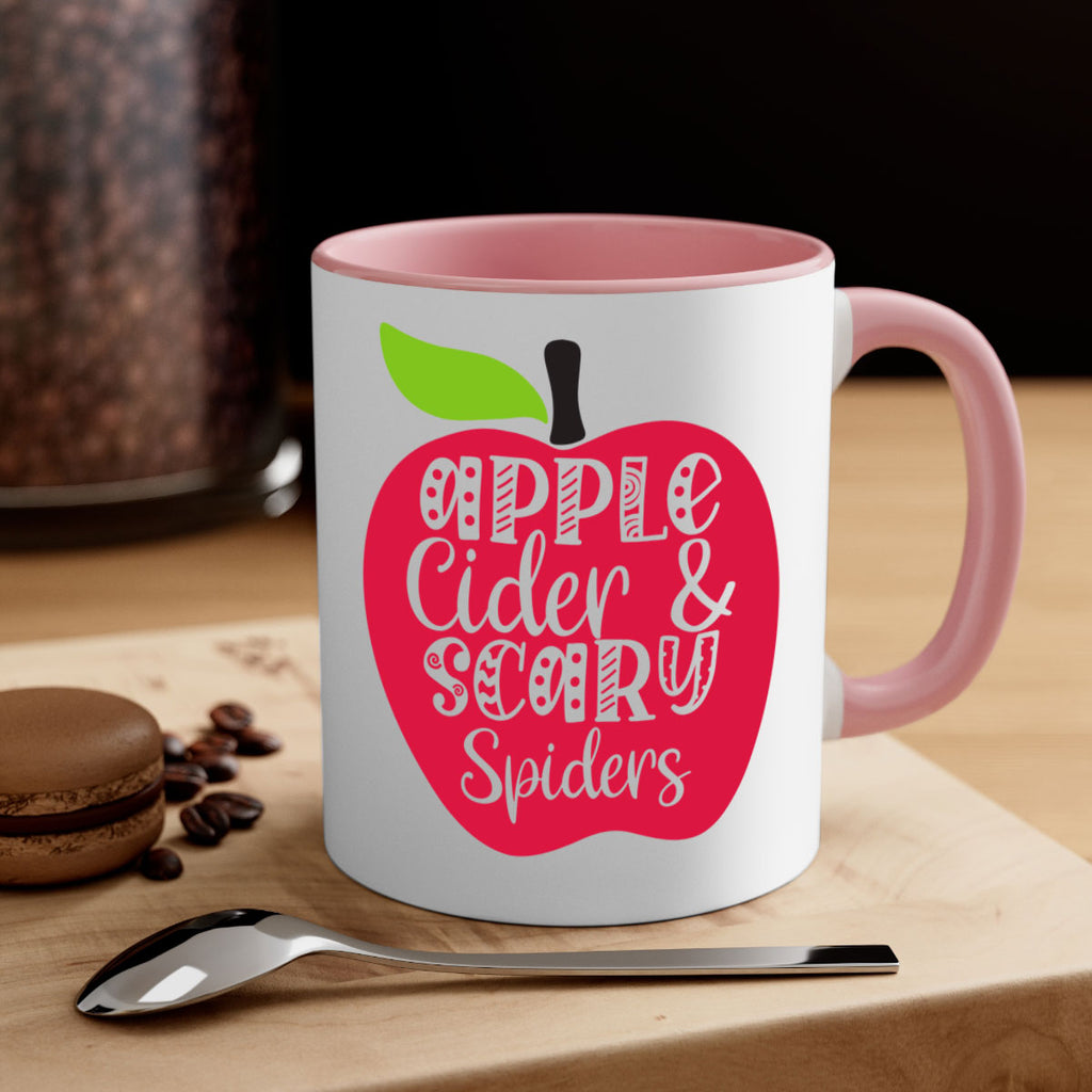 Apple Cider Scary Spiders 10#- fall-Mug / Coffee Cup