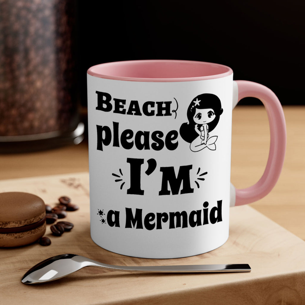 Beach please Im a Mermaid 60#- mermaid-Mug / Coffee Cup