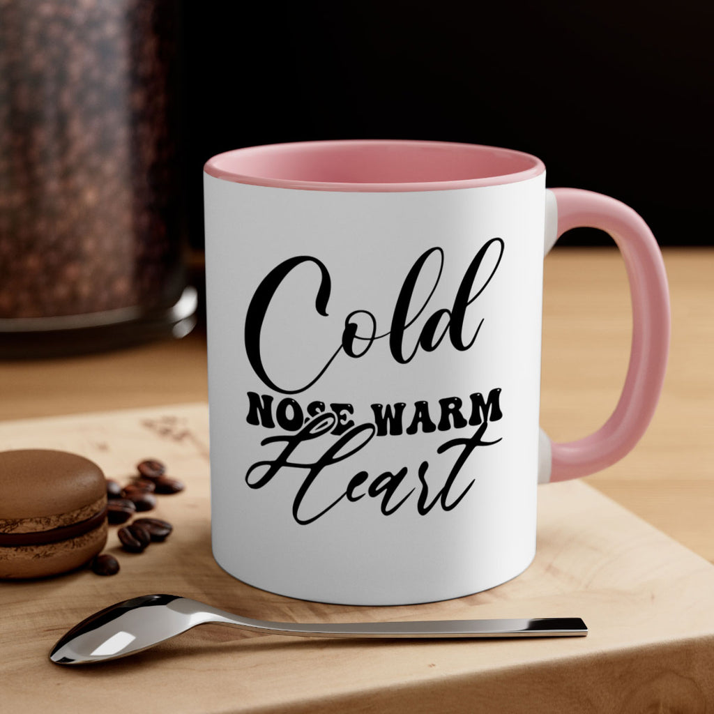 Cold nose warm heart 56#- winter-Mug / Coffee Cup