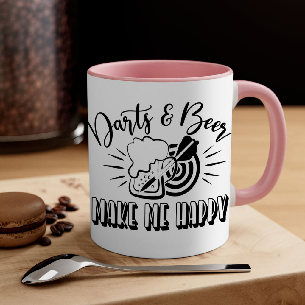 Darts Beer Make me happy 1343#- darts-Mug / Coffee Cup