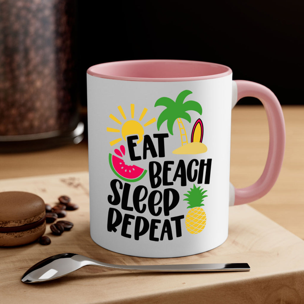 Eat Beach Sleep Repeat Style 47#- Summer-Mug / Coffee Cup