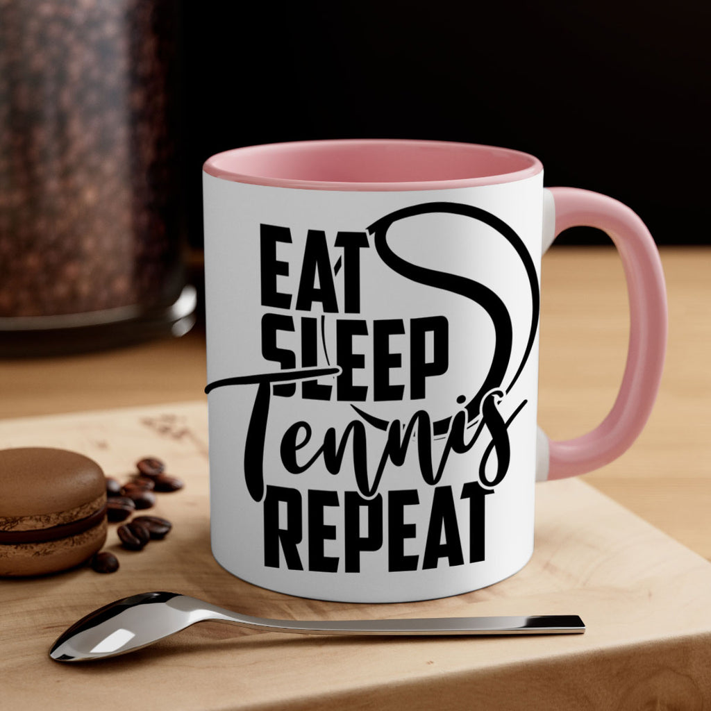 Eat Sleep Tennis Repeat 1292#- tennis-Mug / Coffee Cup