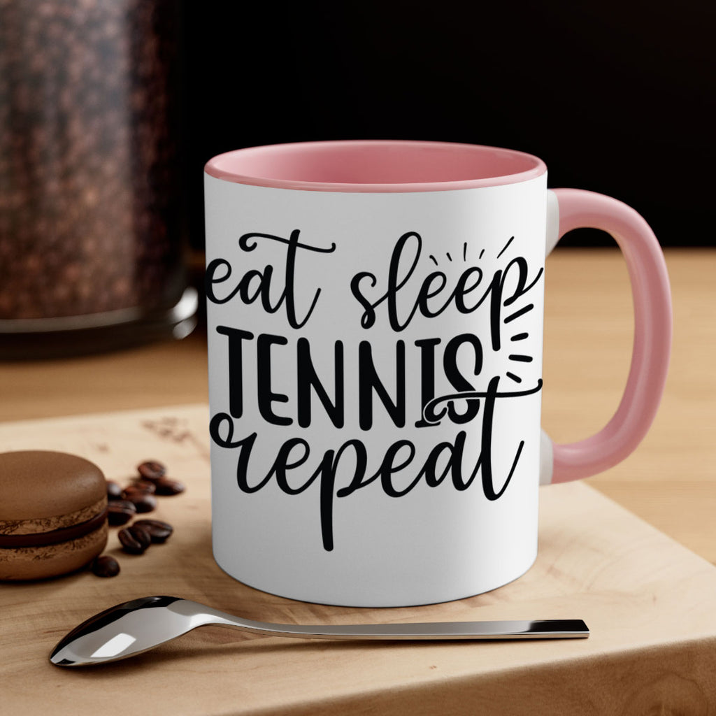 Eat sleep Tennis repeat 1293#- tennis-Mug / Coffee Cup