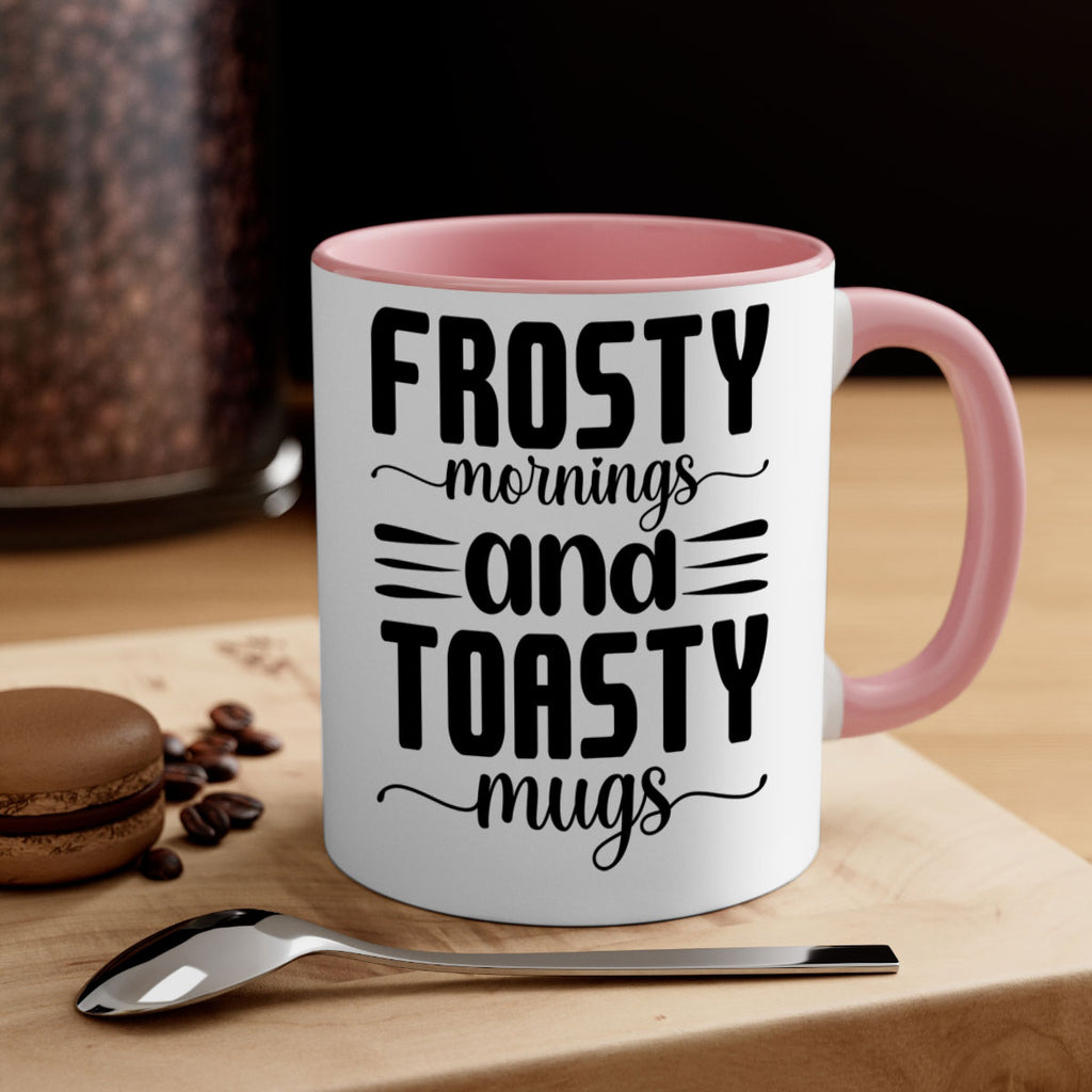 Frosty Mornings and Toasty Mugs 108#- winter-Mug / Coffee Cup
