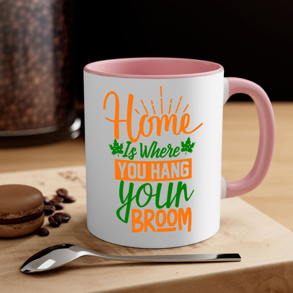Home is Where You Hang Your Broom 314#- fall-Mug / Coffee Cup