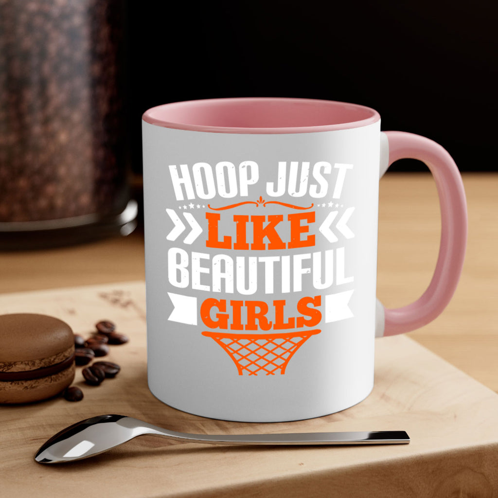 Hoop just like beautiful girls 2289#- basketball-Mug / Coffee Cup