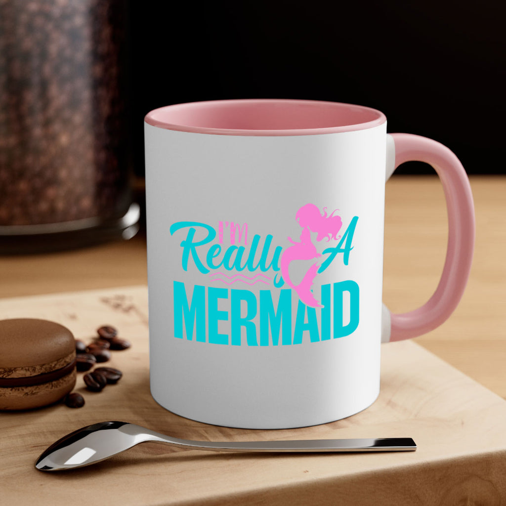 I m Really A Mermaid 212#- mermaid-Mug / Coffee Cup