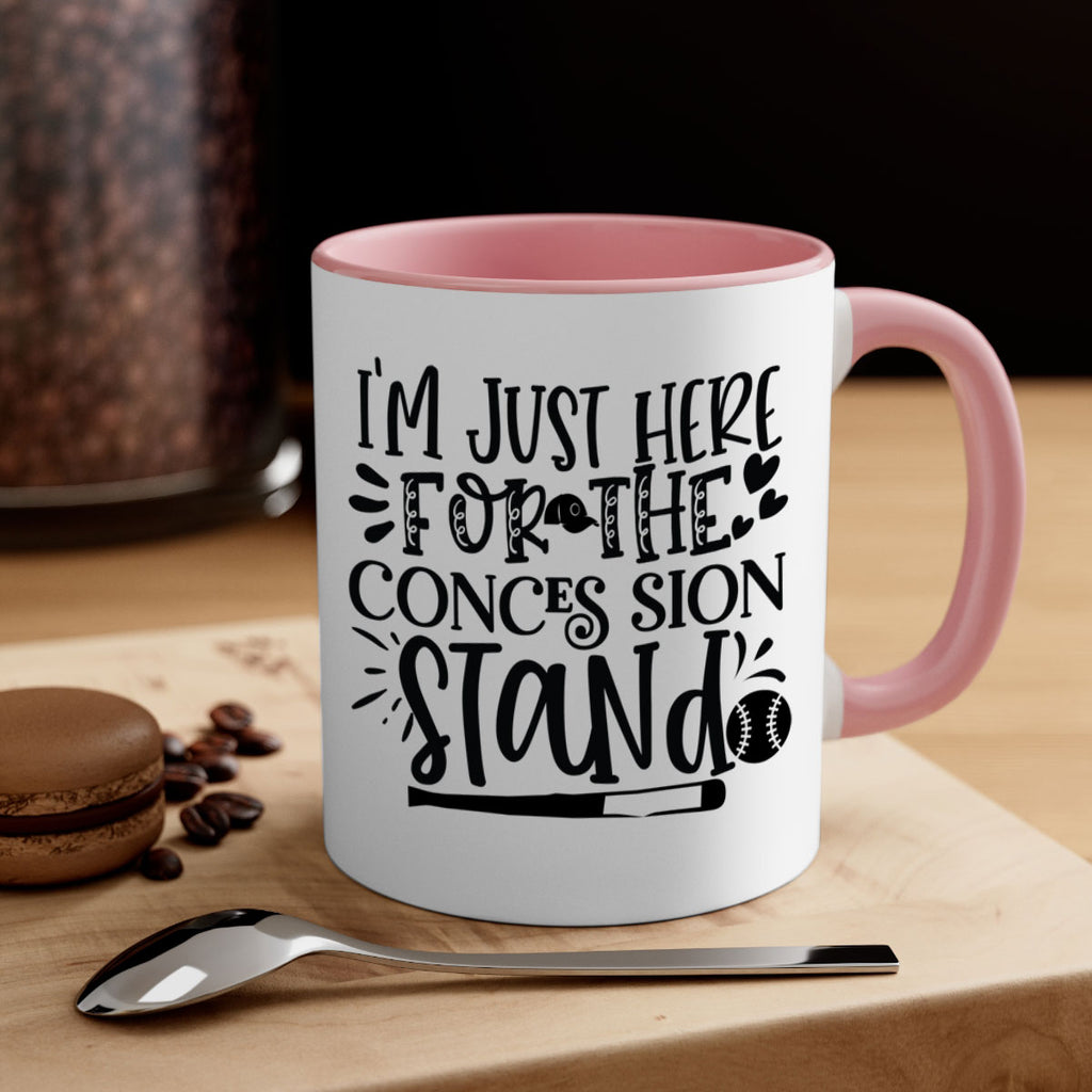 Im Just Here For the Conces sion stand 2072#- baseball-Mug / Coffee Cup