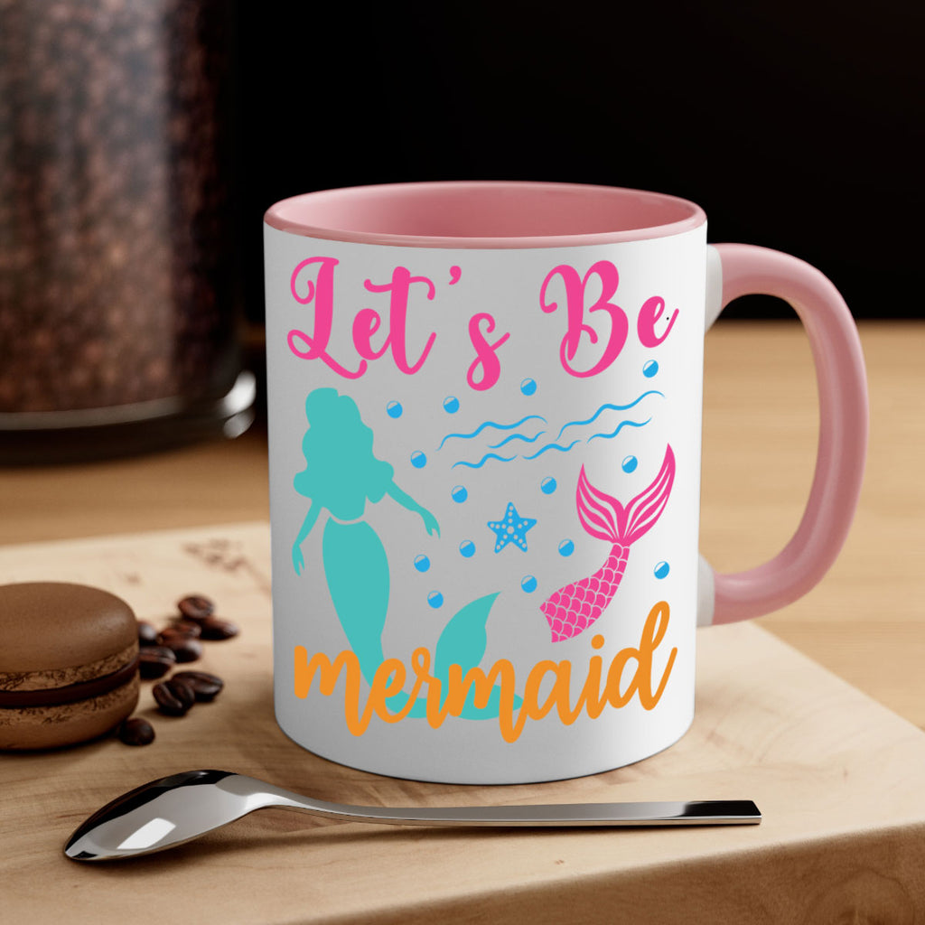 Lets Be Mermaids Design 301#- mermaid-Mug / Coffee Cup