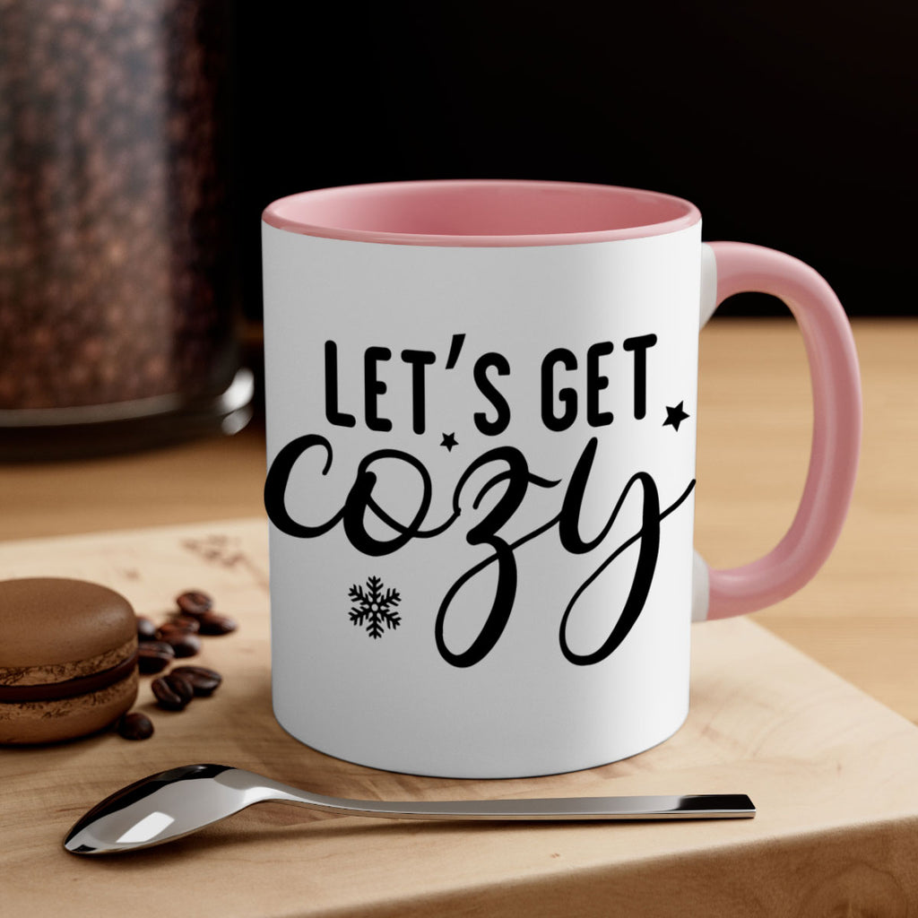 Lets Get Cozy287#- winter-Mug / Coffee Cup