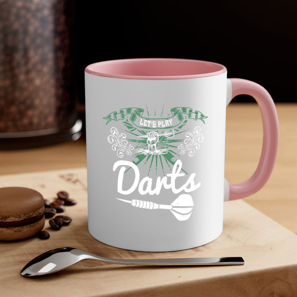 Lets play darts 1966#- darts-Mug / Coffee Cup