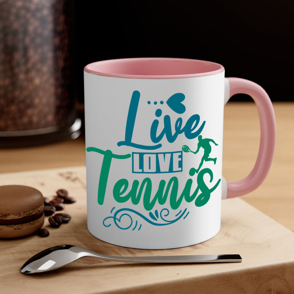 Live Love Tennis 816#- tennis-Mug / Coffee Cup