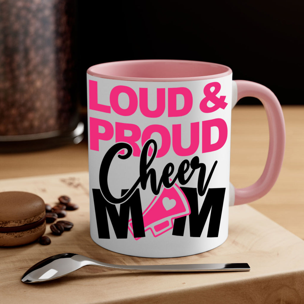 Loud Proud Cheer mom 765#- cheer-Mug / Coffee Cup
