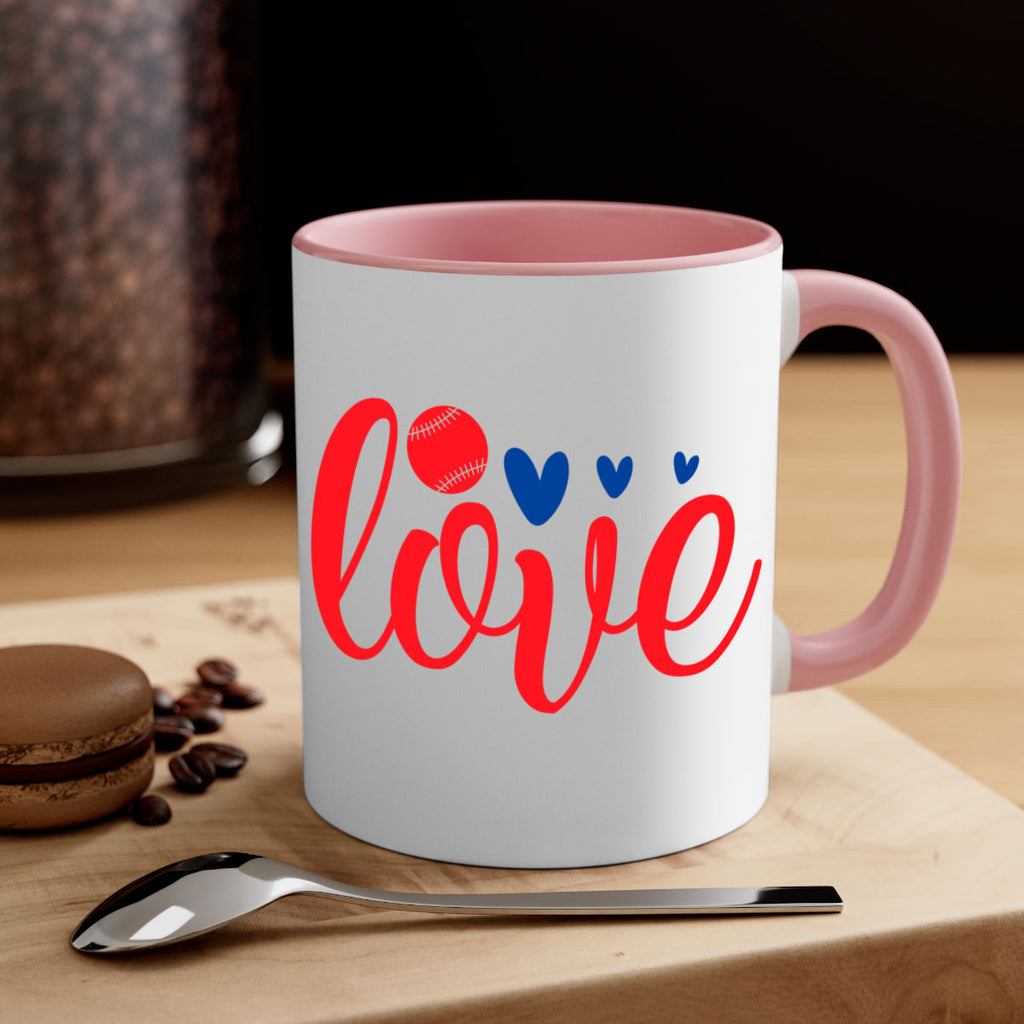 Love 2052#- baseball-Mug / Coffee Cup
