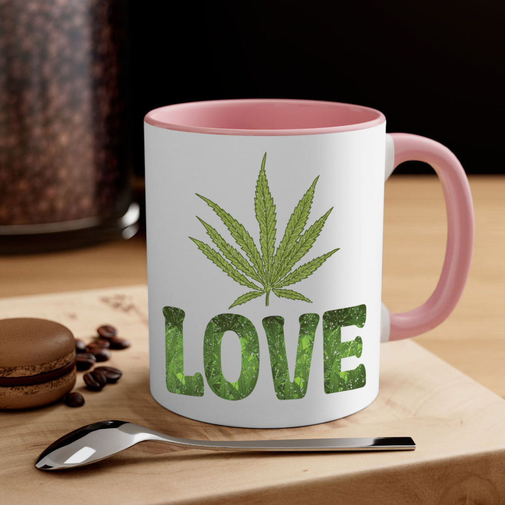 Love Sublimation 192#- marijuana-Mug / Coffee Cup