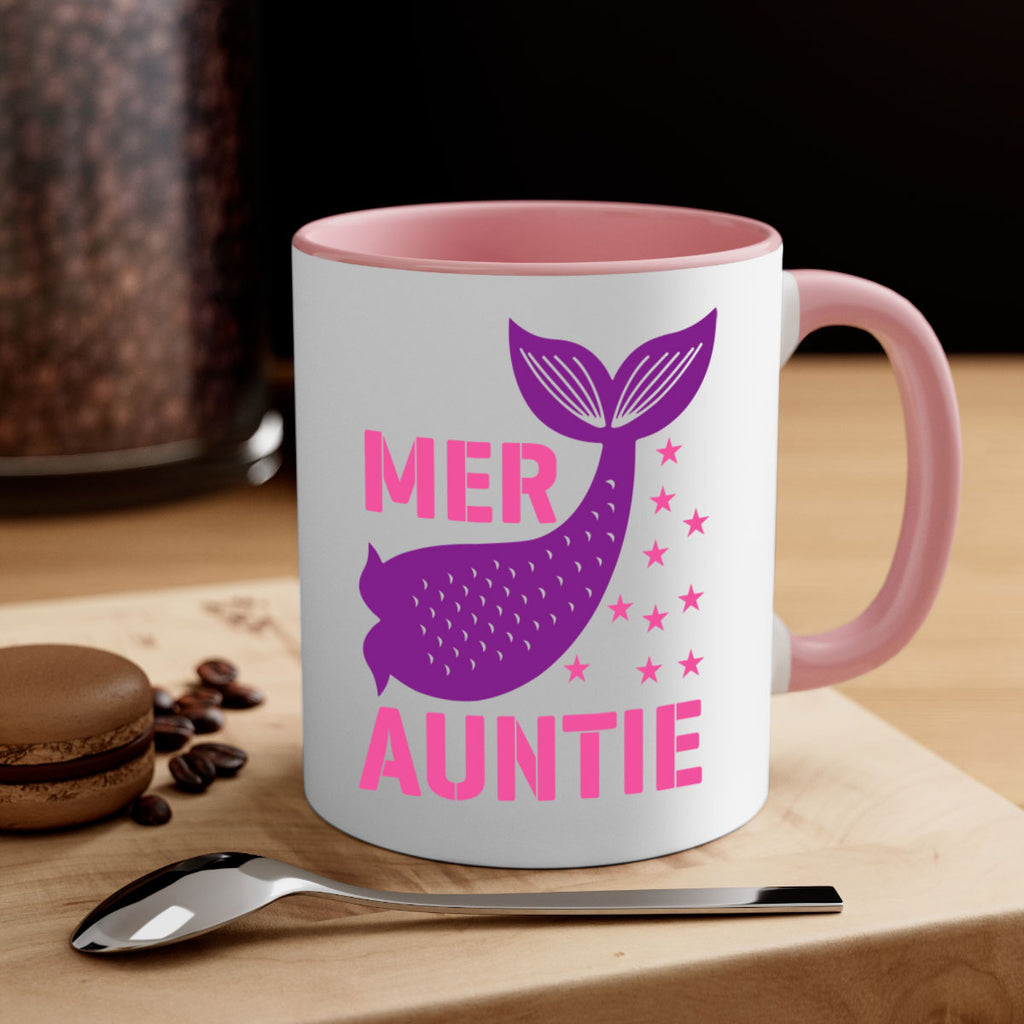 Mer Auntie 320#- mermaid-Mug / Coffee Cup