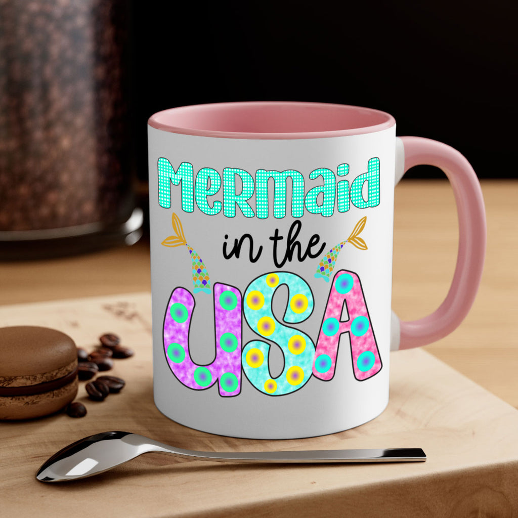 Mermaid In The Usa 421#- mermaid-Mug / Coffee Cup
